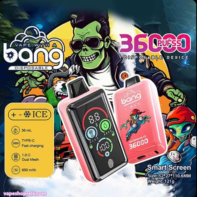 Bang 36000 Puffs Ice Level