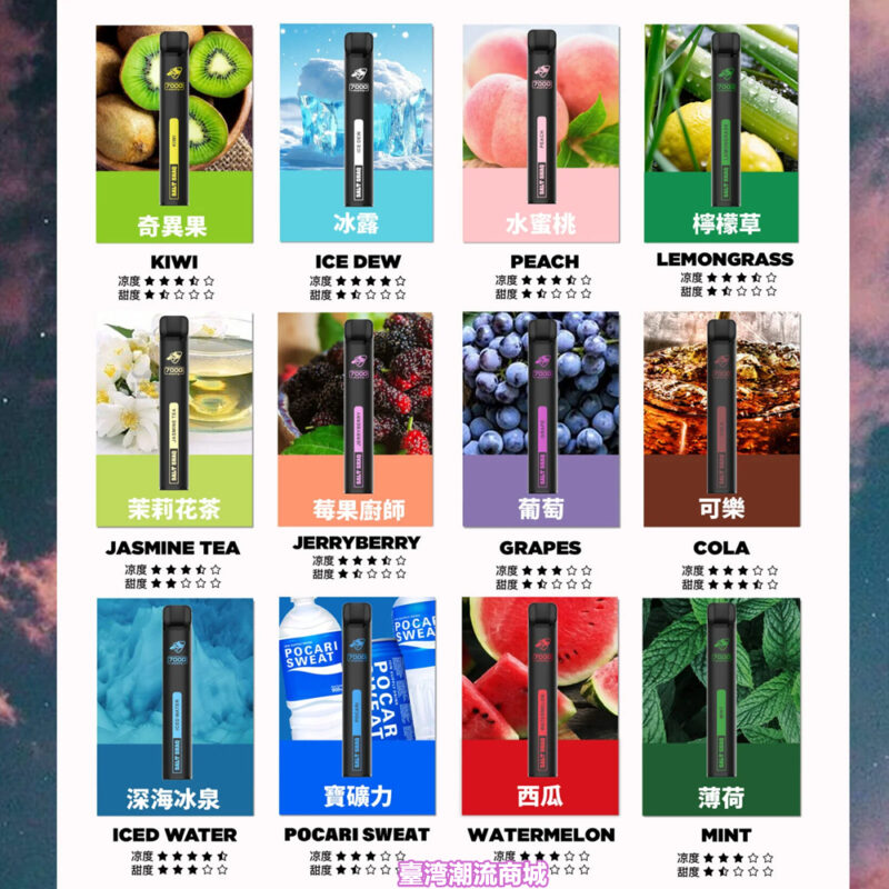 Salt Shaq 7000 Puffs電子煙